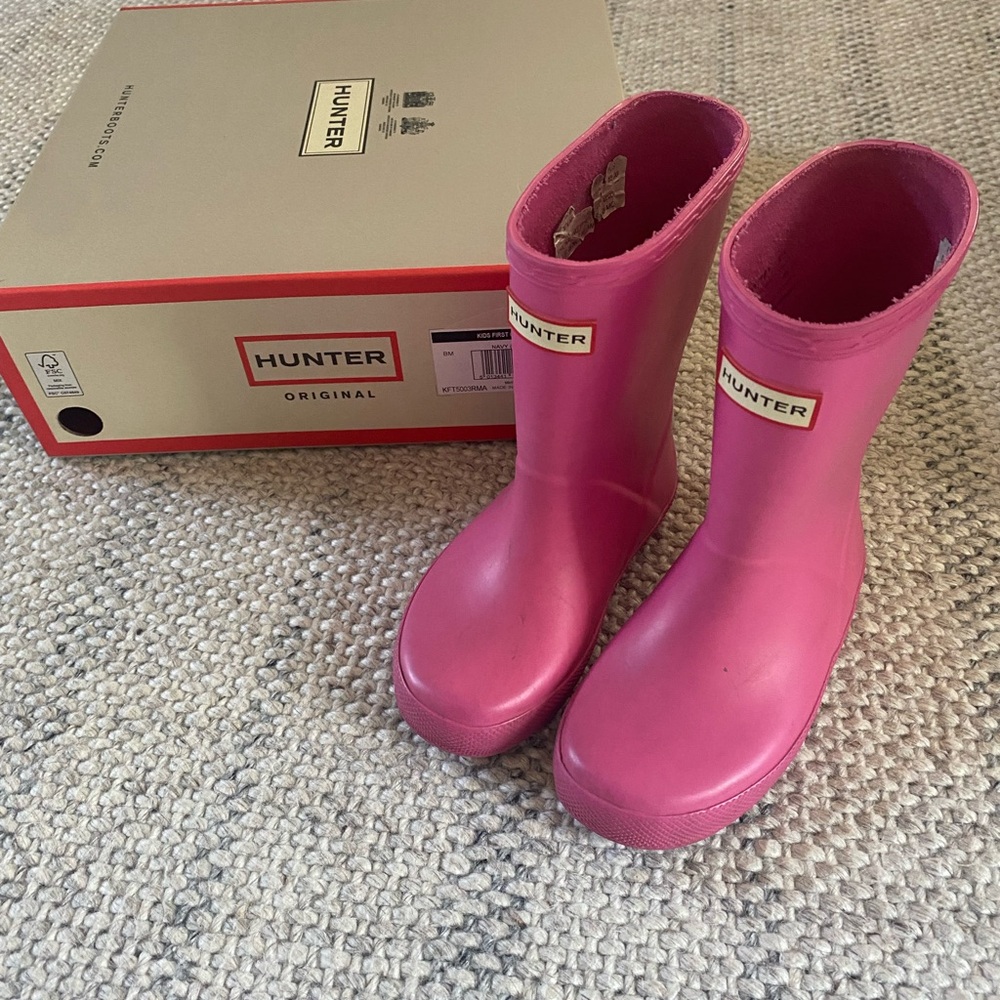 Kids Hunter rain boots